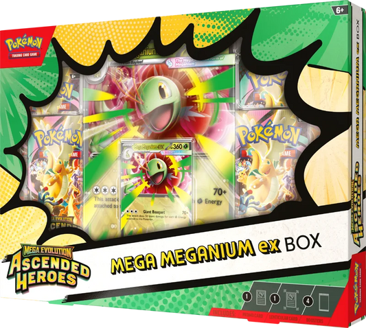Ascended Heroes - Mega Meganium ex Box - English - Pokemon TCG