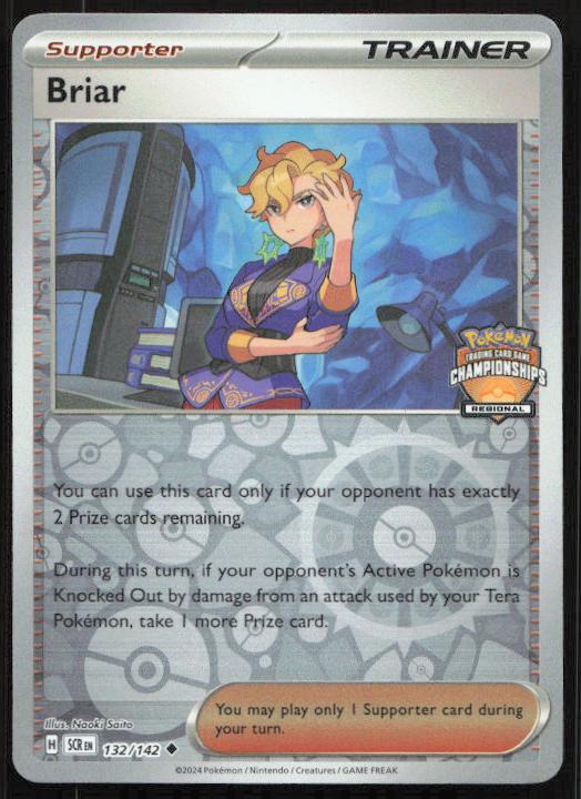 Briar - 132/142 - - Regional Champonships - Pokemon TCG Card
