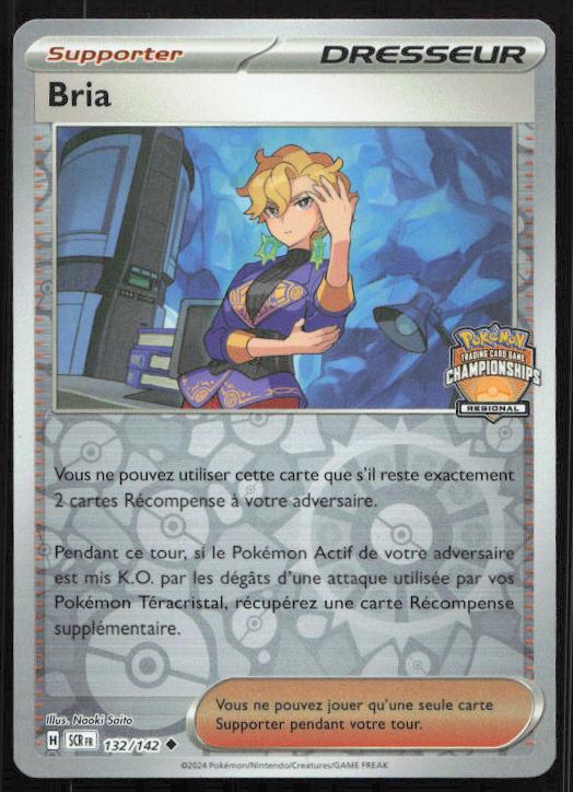 Bria - 132/142 - Lille - Regional Championships - Pokemon TCG Card