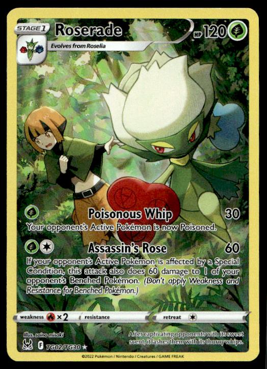 Roserade - TG02/TG30 - Ultra Rare - Lost Origin - Pokemon TCG Card (1)