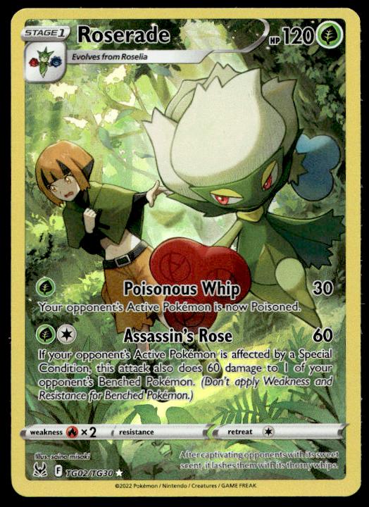 Roserade - TG02/TG30 - Ultra Rare - Lost Origin - Pokemon TCG Card (2)