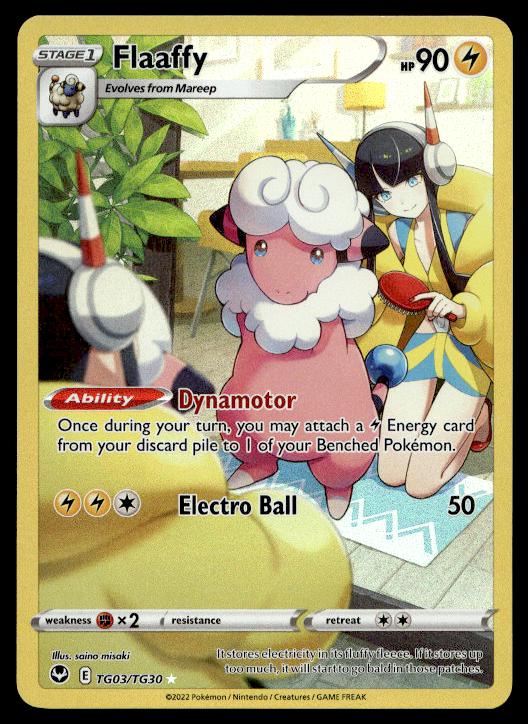 Flaaffy - TG03/TG30 - Ultra Rare - Silver Tempest - Pokemon TCG Card