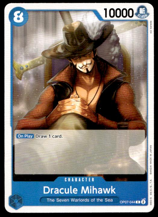 Dracule Mihawk - OP07-044 - Common - 500 Years In The Future - One Piece Card