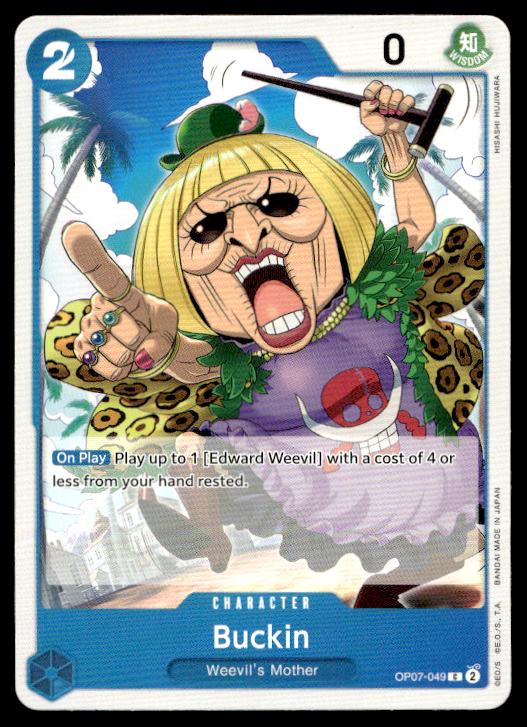 Buckin - OP07-049 - Common - 500 Years In The Future - One Piece TCG Card