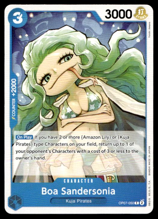 Boa Sandersonia - OP07-050 - Common - 500 Years In The Future - One Piece Card