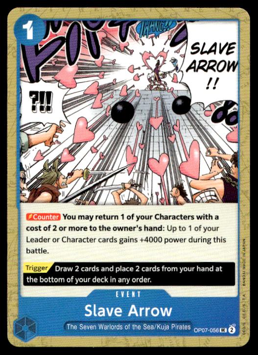 Slave Arrow - OP07-056 - Uncommon - 500 Years In The Future - One Piece TCG Card