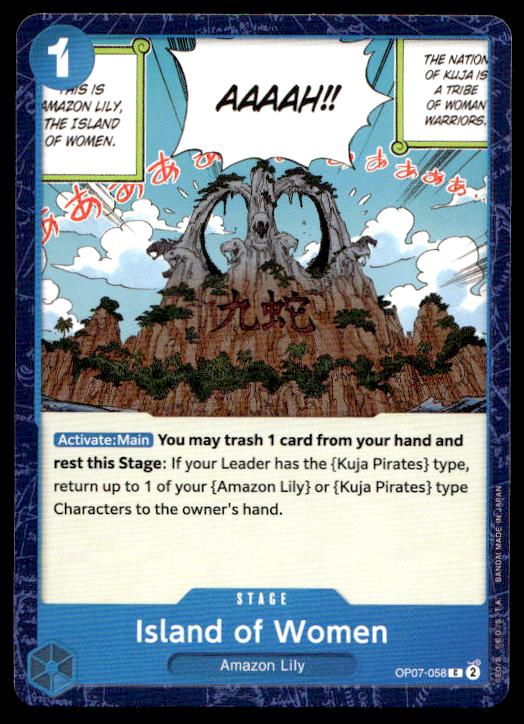 Island of Women - OP07-056 - Common - 500 Years In The Future - One Piece Card