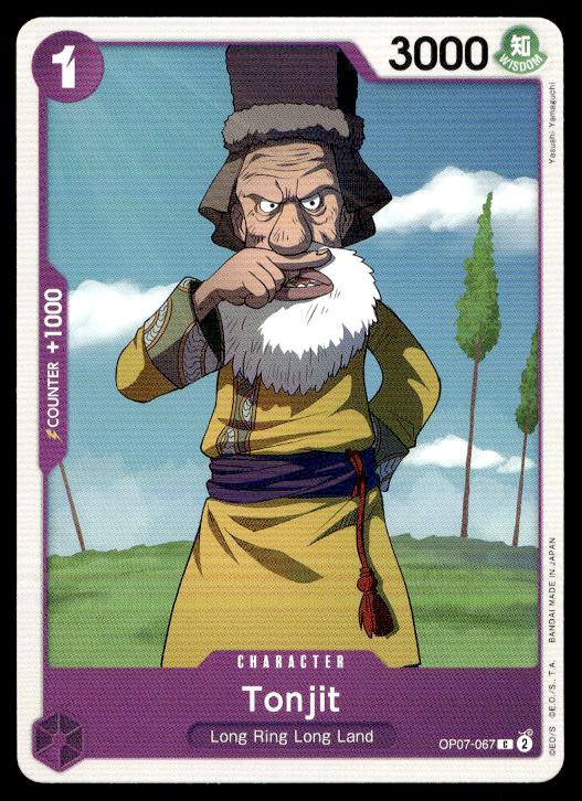 Tonjit - OP07-067 - Common - 500 Years In The Future - One Piece TCG Card