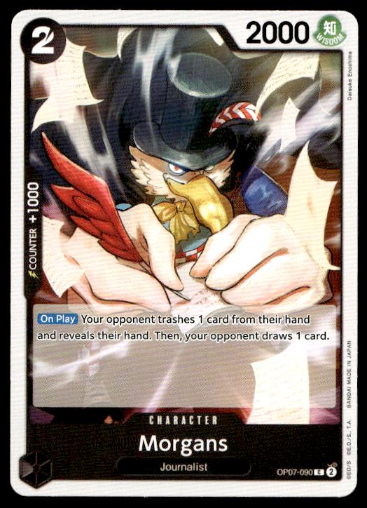 Morgans - OP07-090 - Common - 500 Years In The Future - One Piece TCG Card