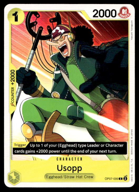 Usopp - OP07-099 - Common - 500 Years In The Future - One Piece TCG Card