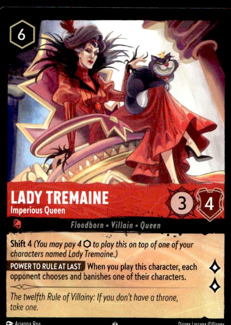 Lady Tremaine - Imperious Queen - 110/204 - Rise of the Floodborn - Lorcana