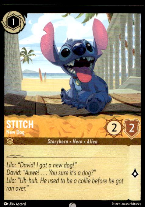 Stitch - New Dog - 22/204 - The First Chapter - Lorcana (2)