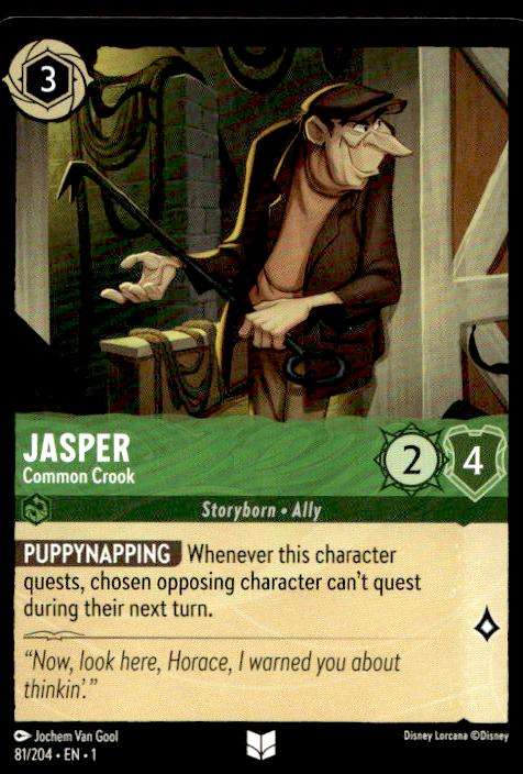 Jasper - Common Crook - 81/204 - The First Chapter - Lorcana