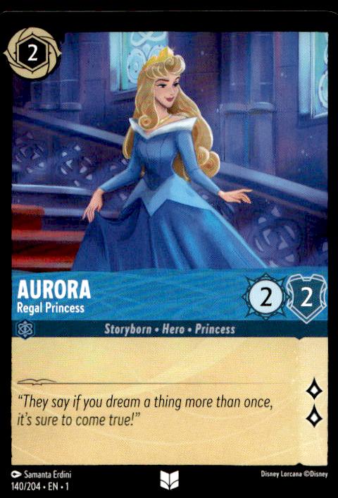 Aurora - Regal Princess - 140/204 - The First Chapter - Lorcana