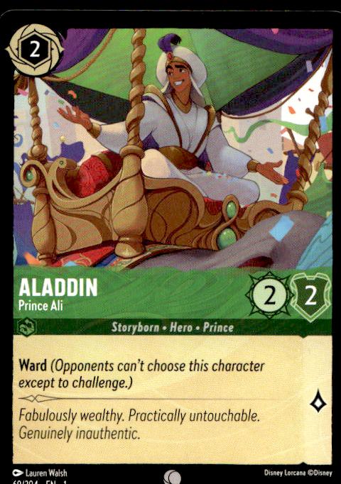 Aladdin - Prince Ali - 69/204 - The First Chapter - Lorcana