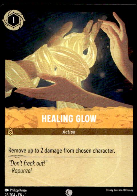 Healing Glow - 28/204 - The First Chapter - Lorcana