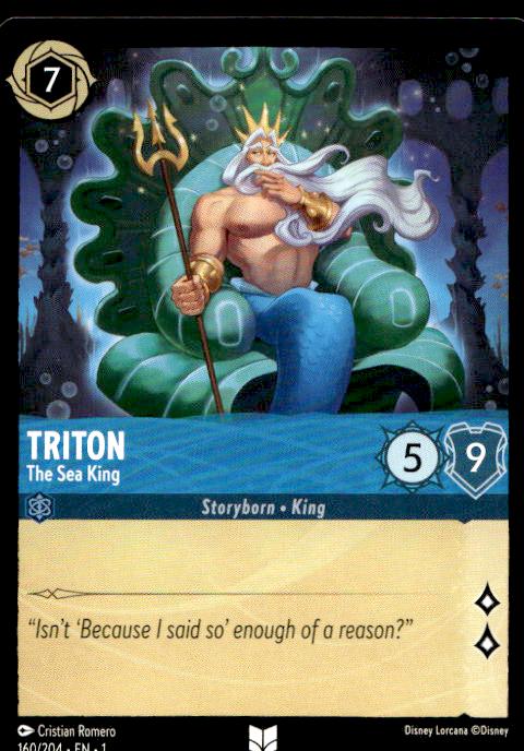 Triton - The Sea King - 160/204 - The First Chapter - Lorcana (1)