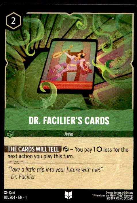 Dr. Facilier's Cards - 101/204 - The First Chapter - Lorcana