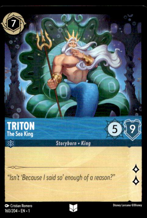 Triton - The Sea King - 160/204 - The First Chapter - Lorcana (2)