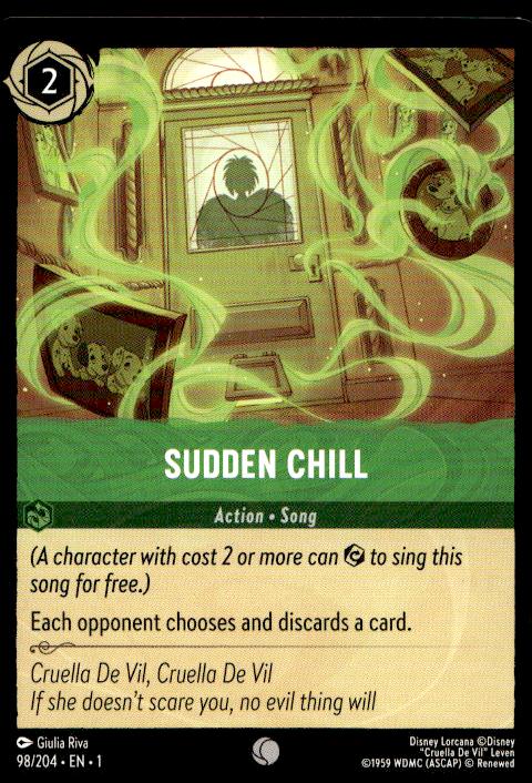 Sudden Chill - 98/204 - The First Chapter - Lorcana