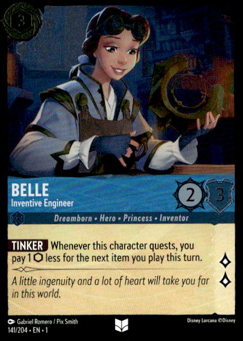 Belle - Inventive Engineer - 141/204 - The First Chapter - Lorcana (2)