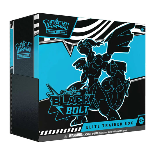 PRE-ORDER - Black Bolt - Elite Trainer Box - Pokemon TCG