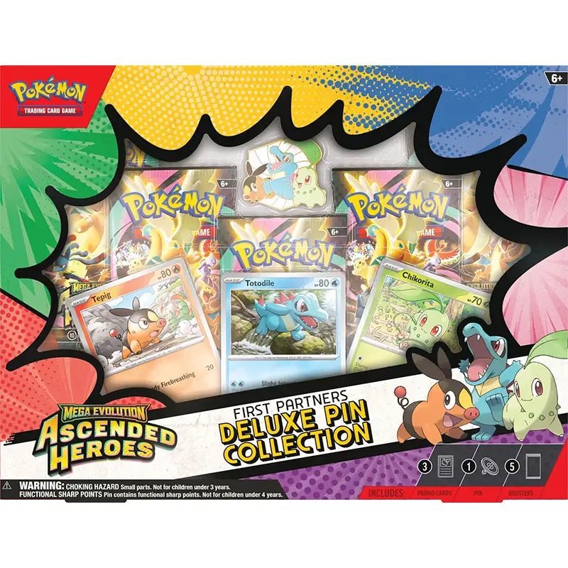 Ascended Heroes - First Partner Deluxe Pin Collection - English - Pokemon TCG