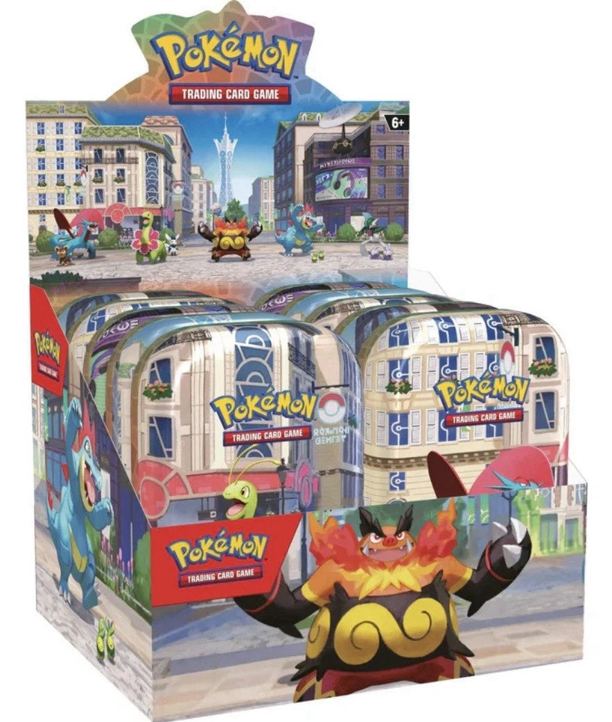 *PRE-ORDER* Lumiose City - Mini Tin Full Display (10 Tins) - English - Pokemon TCG