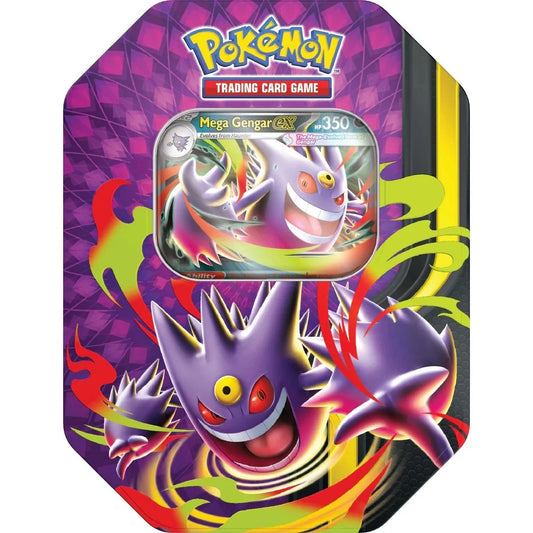 *PRE-ORDER* Mega Moonlit Tin - Gengar - English - Pokemon TCG
